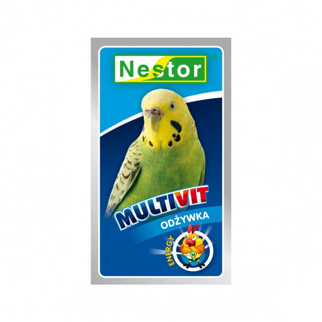 Multivit хранителна добавка за малки папагали, Nestor