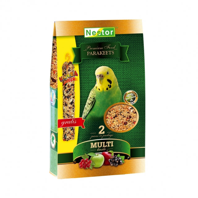 PREMIUM Multi-taste храна за малки папагали 1400 мл, Nestor
