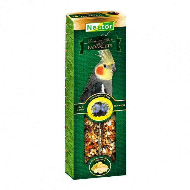 Колба Premium Plus Functional Food за средни папагали, Nestor