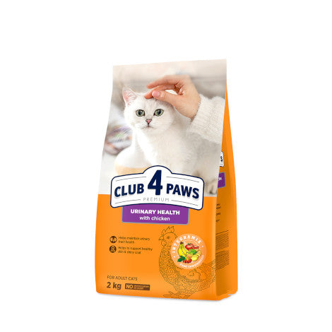 Club 4 Paws Премиум — Суха Храна за Котки за Поддържане на Уринарния Тракт