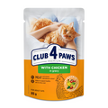 Club 4 Paws Премиум — Пауч за Котки с Пиле в Сос