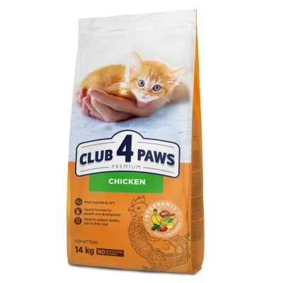 Club 4 Paws Пиле Котенца 14 кг