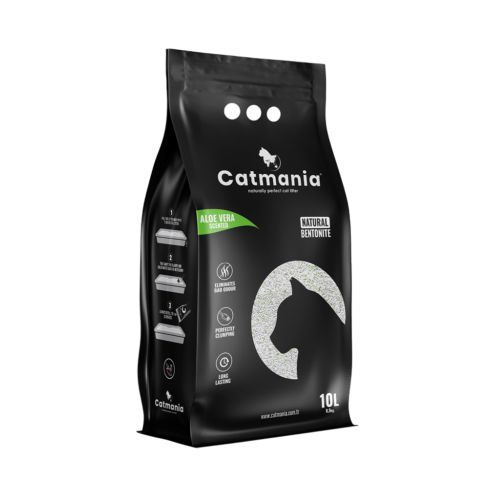 Котешка тоалетна с аромат на алое вера, Catmania