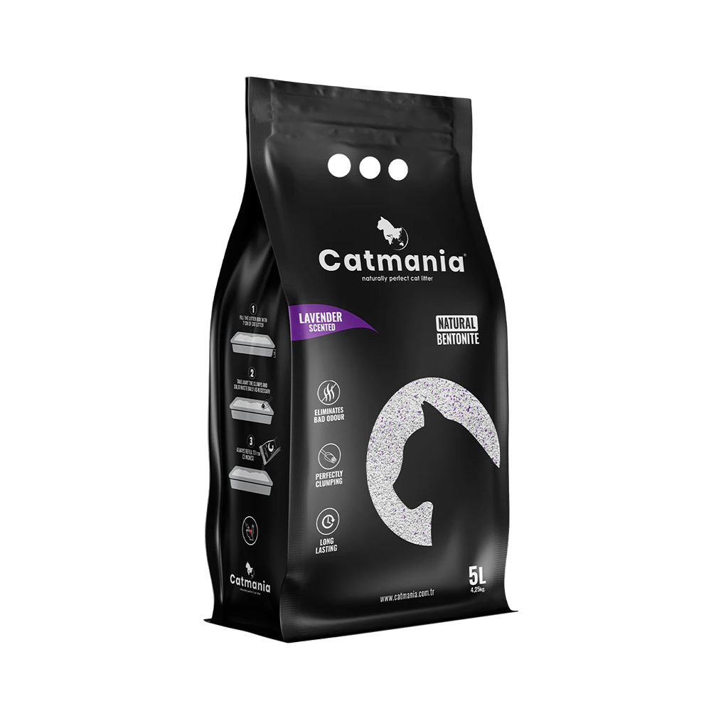 Котешка тоалетна с аромат на лавандула, Catmania