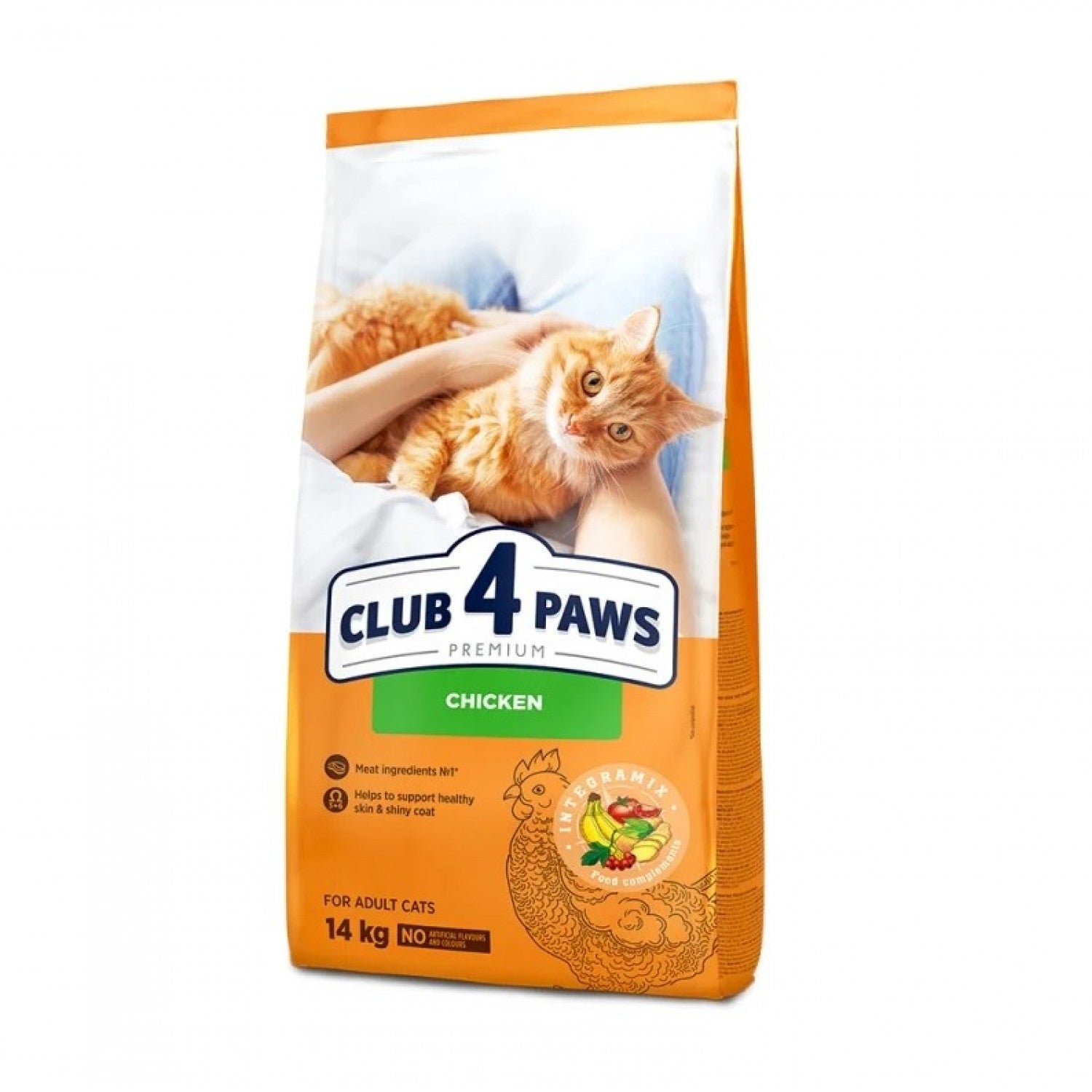 Club 4 Paws Премиум с Пиле — Суха Храна за Възрастни Котки