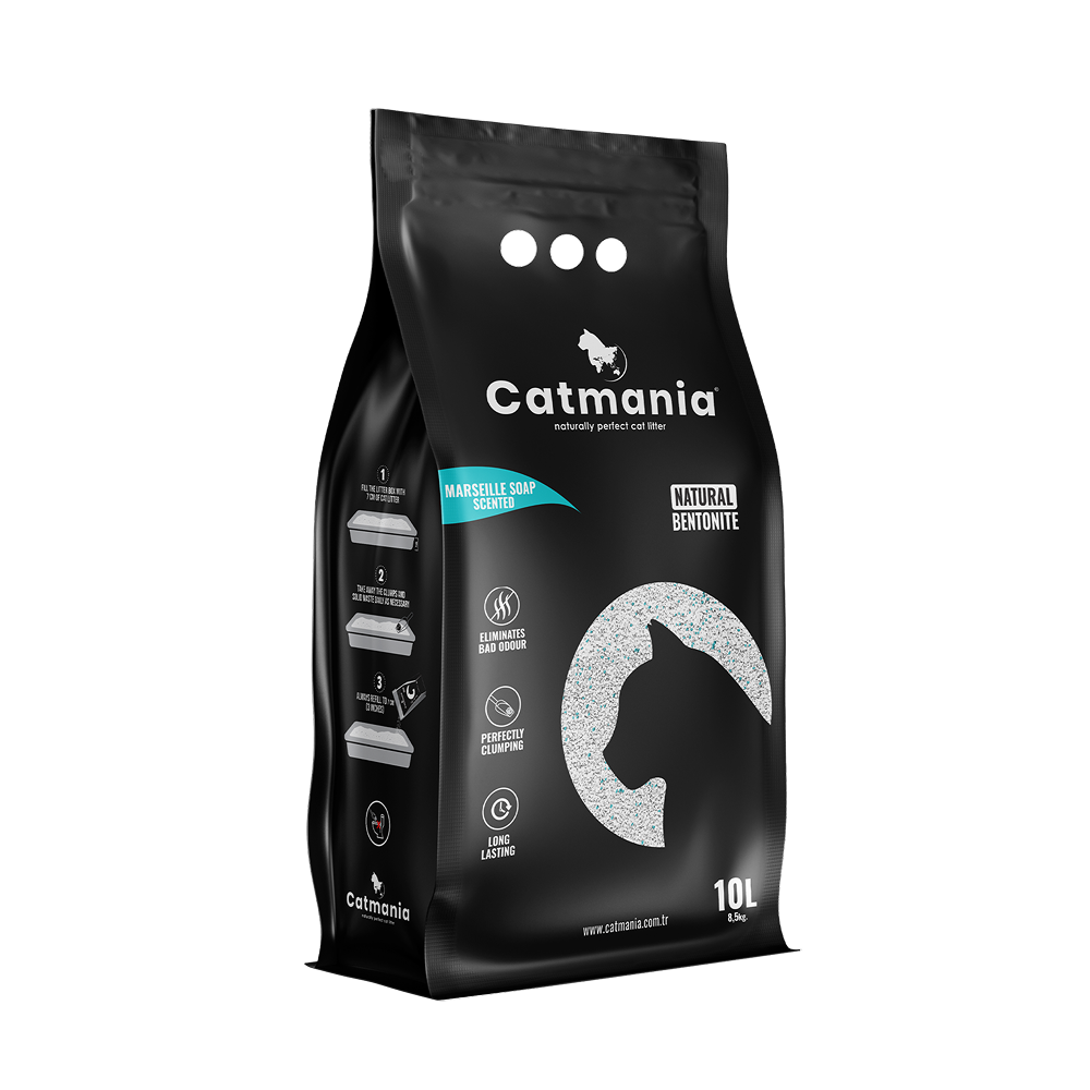 Котешка тоалетна с аромат на Марсилски сапун, Catmania