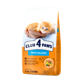 Club 4 Paws Премиум — Суха Храна за Котенца (Сьомга в Желе)