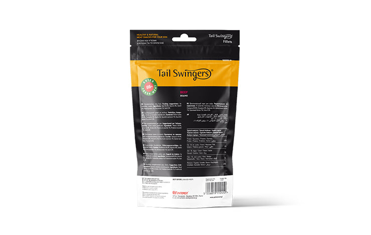 TAIL SWINGERS Hypoallergenic ADULT Говеждо филе 100гр гръб