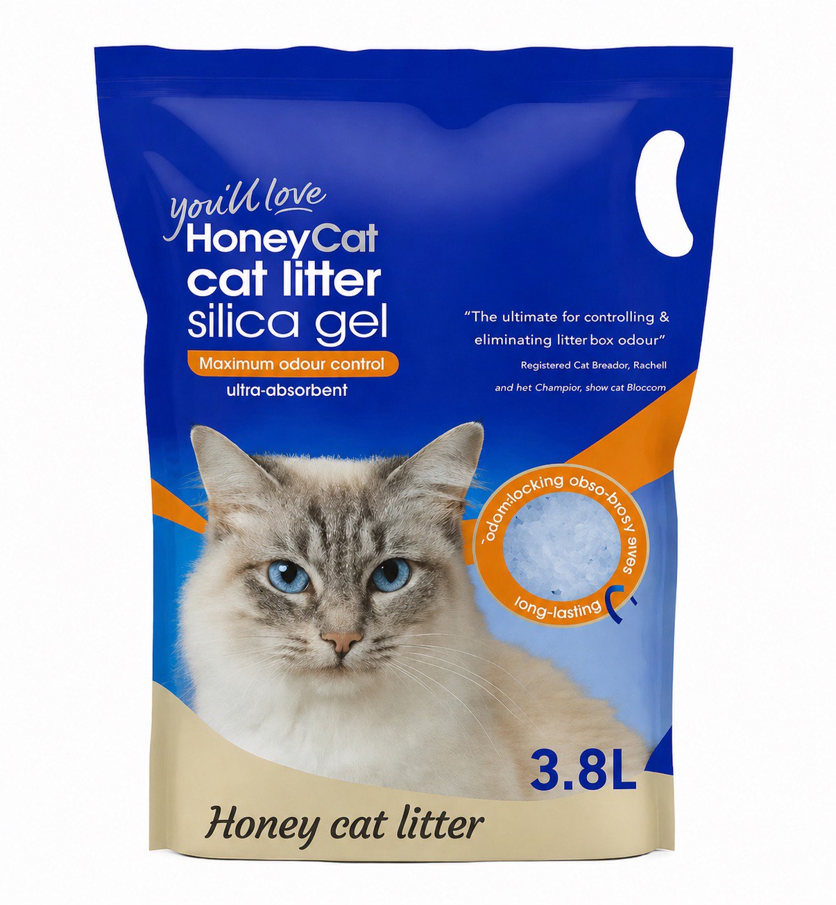 Силиконова Котешка Тоалетна Honey Cat – Натурал